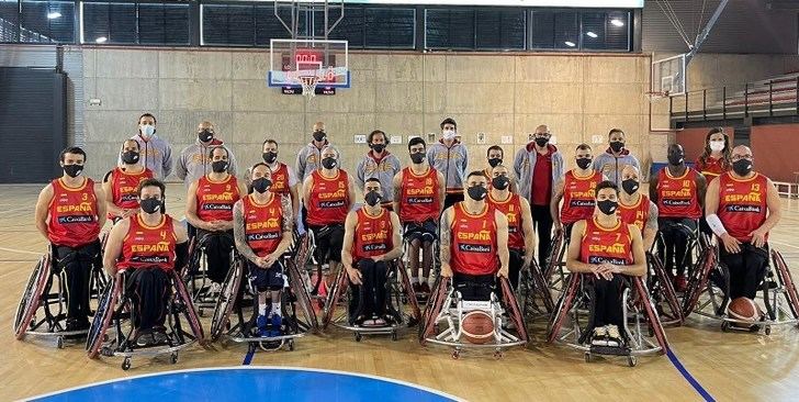 Tres jugadores del BSR Amiab Albacete están en la selección nacional de baloncesto en silla de ruedas para Tokio