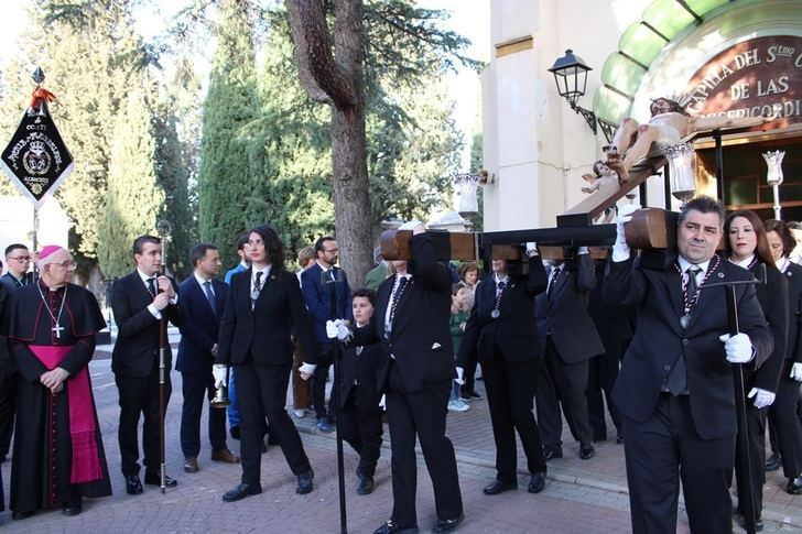 La Semana Santa de Albacete arranca con la procesión del Santísimo Cristo de las Misericordias