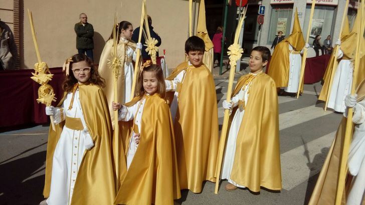 Hellín vivió una emocionante procesión del Domingo de Ramos en su Semana Santa