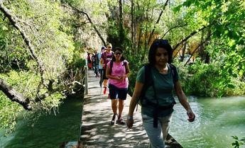 El río Segura, en Elche de la Sierra, protagonista con la ruta de senderismo de la Diputación de Albacete