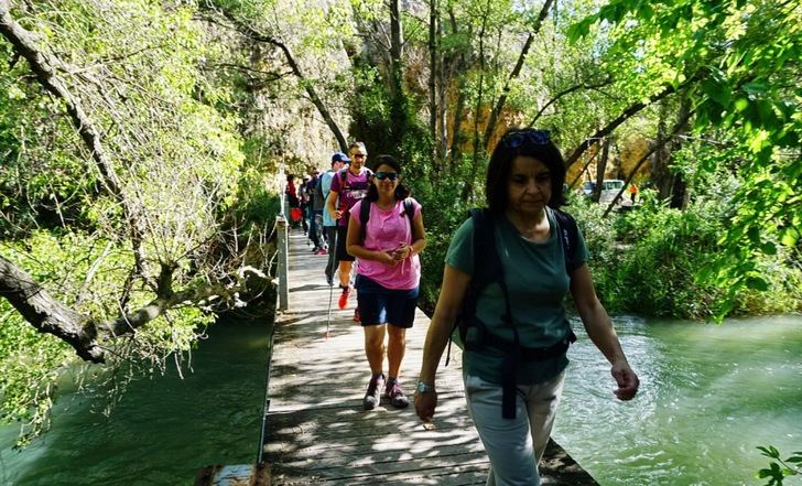 El río Segura, en Elche de la Sierra, protagonista con la ruta de senderismo de la Diputación de Albacete