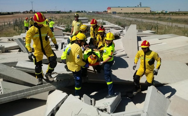Jornada de coordinación para profesionales de emergencias de sanidad y bomberos de Albacete