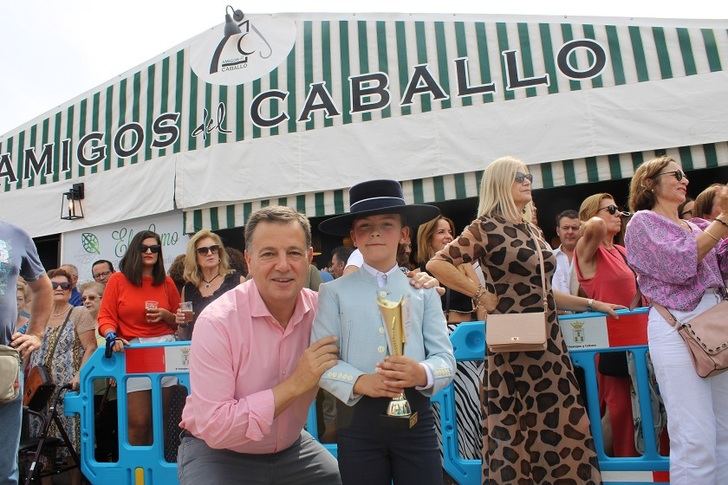 Serrano felicita a los ganadores del concurso ecuestre ‘La Cuerda’ 2023 de ‘El Estribo’ y destaca el papel de los caballos en la Feria de Albacete