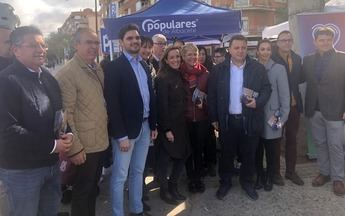 Jornada de ‘Invasores’ para los candidatos del PP al Congreso por Albacete