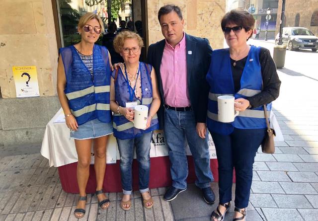 Albacete celebra también la cuestación organizada por las familias con enfermos de Alzheimer