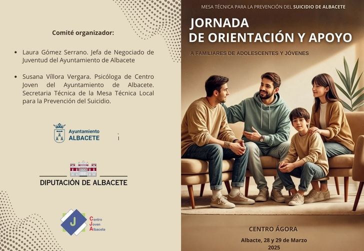 Jornada de Apoyo Familiar para Adolescentes en Riesgo: 28 y 29 de marzo en el Centro Ágora