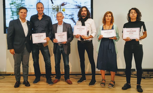 El stand de la Diputación de Albacete, escenario de la entrega de galardones del concurso fotográfico 'Albacete Siempre'