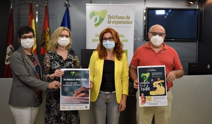 El Ayuntamiento de Albacete se suma al Teléfono de la Esperanza, en el Día Internacional de la prevención del suicidio