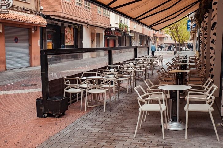 La hostelería de Albacete 'condenada' a las terrazas en plena ola de frío.