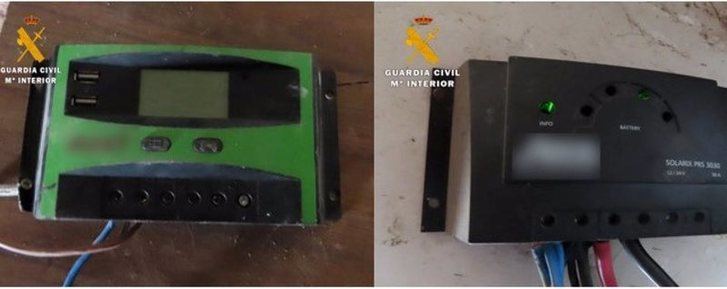La Guardia Civil detiene a un vecino de Tobarra que se había especializado en el robo de elementos fotovoltaicos