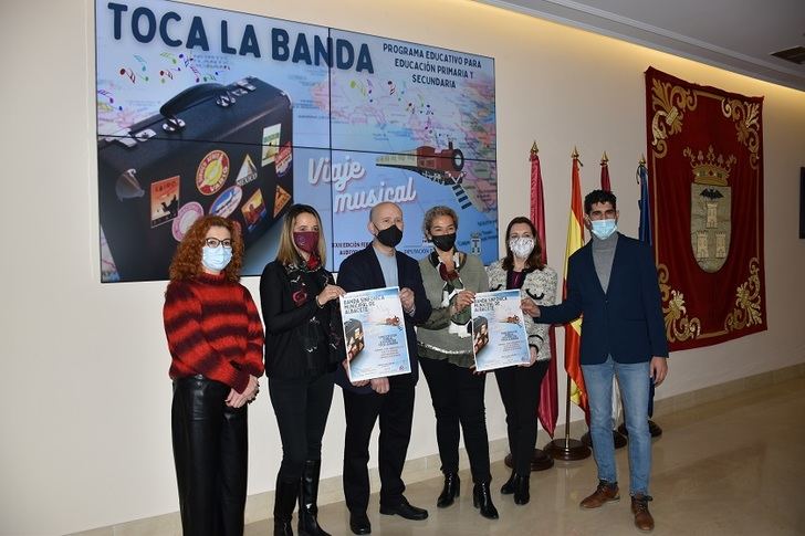 Ayuntamiento de Albacete y Afanion animan a la ciudadanía a asistir al Concierto en Familia que la Banda Sinfónica ofrece este domingo