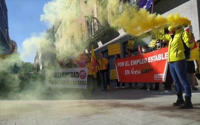 Trabajadores de Geacam amenazan con llevar su huelga a la campaña de extinción si Gobierno no cambia de 'talante'