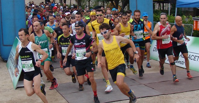 Raquel Padilla y Javier Muñoz fueron los ganadores del Trail de Jorquera, del Circuito de la Diputación