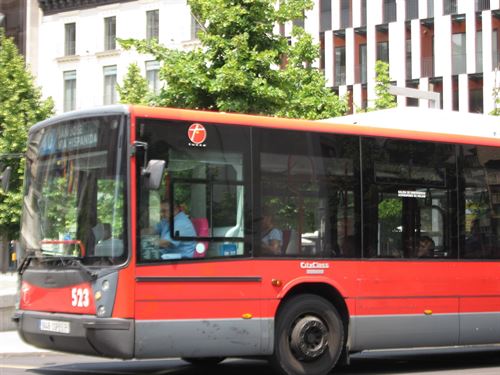 El transporte urbano en autobús aumenta un 4 por ciento durante el mes de enero en Castilla-La Mancha