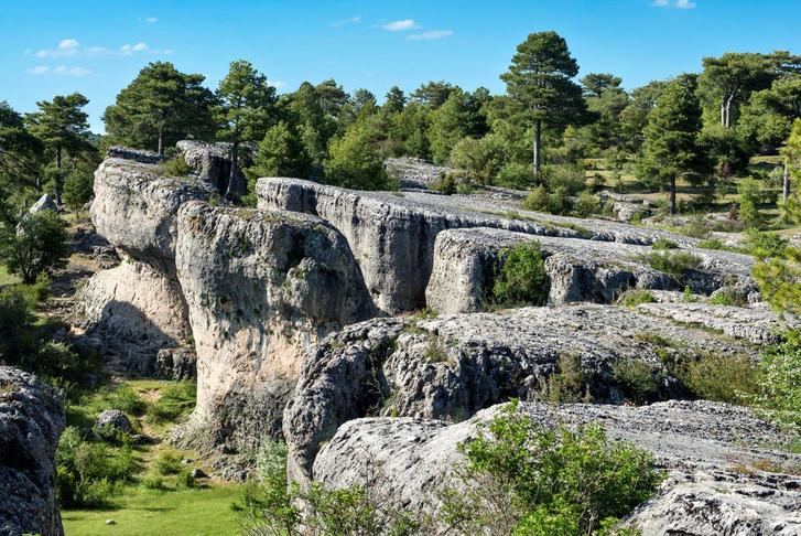 Las Majadas y sus callejones, en la provincia de Cuenca