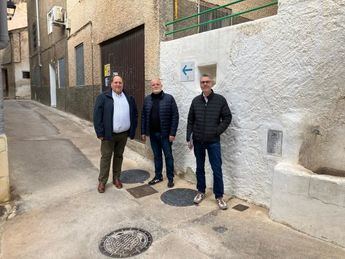 La Junta realiza mejoras en la red de agua potable de Aýna para reducir hasta un las pérdidas existentes y garantizar un suministro eficiente