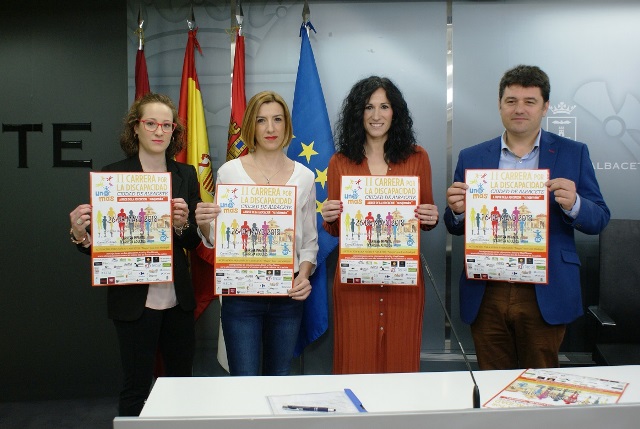 La asociación Un@más celebra el sábado la II edición de la carrera por la Discapacidad ‘Ciudad de Albacete’