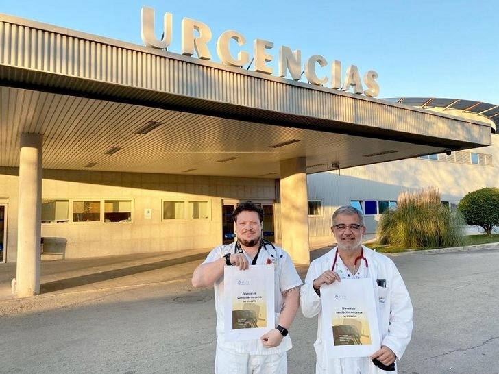 Profesionales del Hospital de Villarrobledo elaboran un manual de ventilación mecánica no invasiva que 'salva vidas'