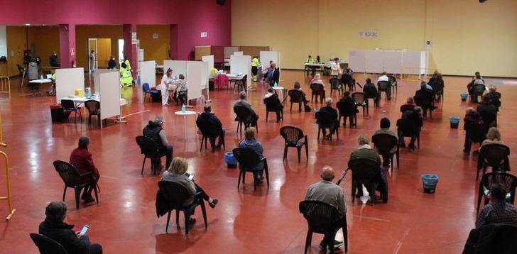 La vacunación del grupo de 60-65 años continúa durante el fin de semana en la provincia de Albacete