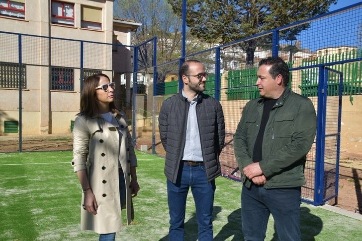 Alcaraz mejora sus instalaciones deportivas de la mano del gobierno de la Diputación de Albacete