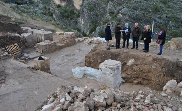 La Junta estudia la declaración como parque arqueológico del Yacimiento Romano de Valeria (Cuenca)