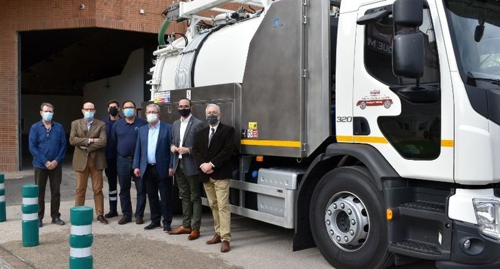 Nuevo vehículo para la Diputación de Albacete para desatasque de alcantarillas y desinfección de vías