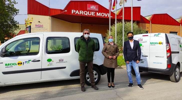 Dos nuevos vehículos para mejorar la recogida selectiva en la provincia de Albacete