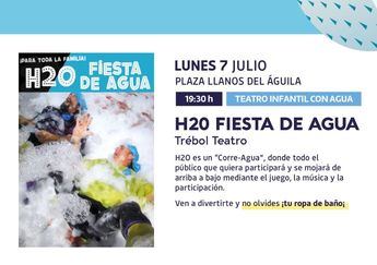 El Ayuntamiento lanza el Verano Cultural 2025 con la ‘H2O Fiesta de Agua’