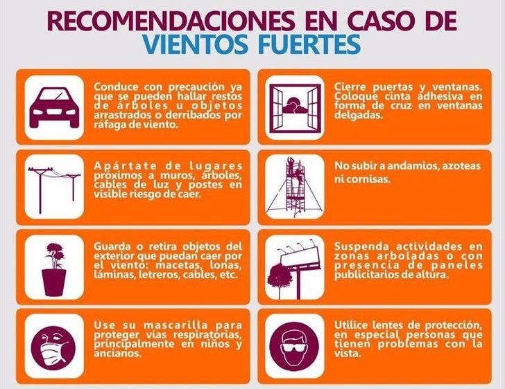 Recomendaciones de los bomberos de Albacete ante el fuerte viento.