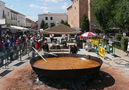 Imagen de archivo de una fiesta del pimiento en Villanueva de los Infantes.