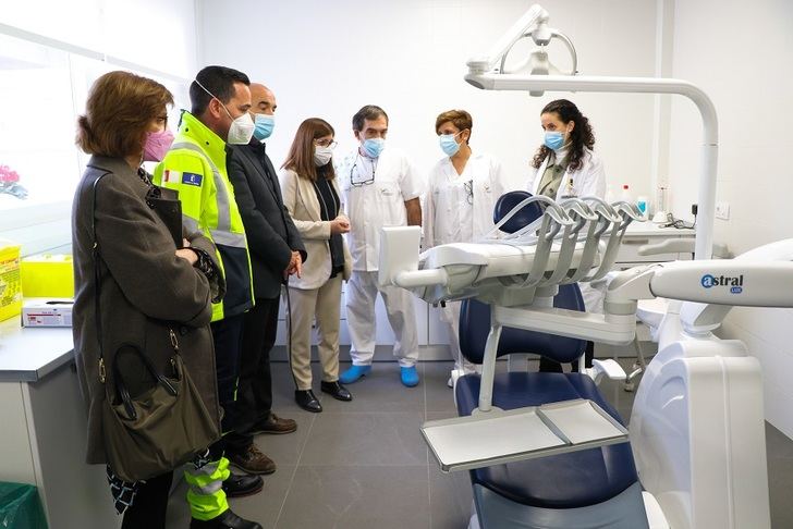 La UVI móvil de la comarca de Villarrobledo estrena nuevas dependencias en el espacio de la Unidad de Salud Bucodental