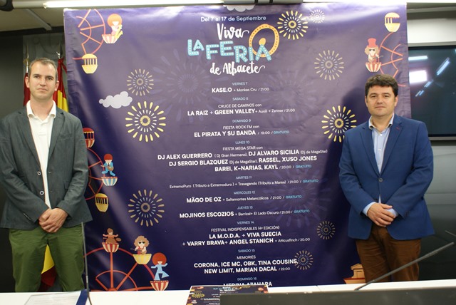 35 grupos nacionales e internacionales completan el cartel de conciertos de la carpa “Viva la Feria” 2018