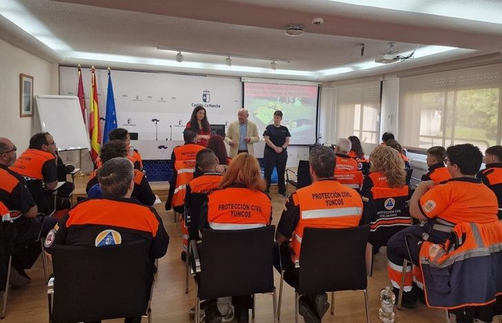 43 voluntarios de Protección Civil de Castilla-La Mancha reciben formación sobre primeros auxilios
