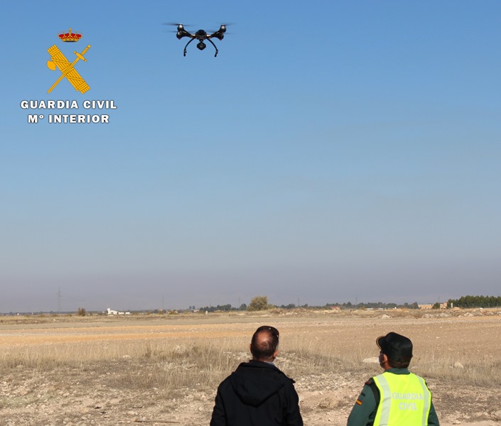 Denunciada una persona en Albacete por realizar vuelos con un dron incumpliendo la normativa actual