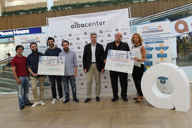 El Ayuntamiento de Albacete y el centro comercial Albacetenter premian la innovación del proyecto Wonderful