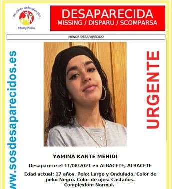 La Policía Nacional localiza en Albacete a una menor desaparecida desde el pasado día 11 de agosto