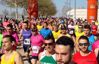 Miguel Ángel Torrecilla y María Ángeles Magán vencieron en la Media Maratón de Villarrobledo